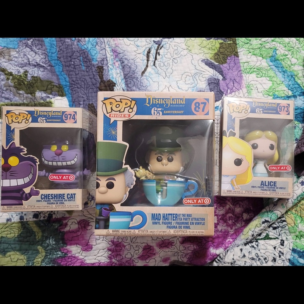 Funko pop exclusive 65th anniversary Disneyland